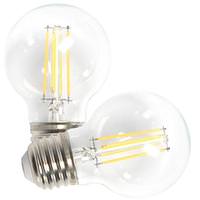Feit Electric 3.8 watt 120 volt G16.5 Medium Screw Base 2700K Warm White LED Light Bulb